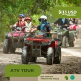 Tour en ATV en Puerto Vallarta con cuatrimotos dobles para dos personas, $113 USD