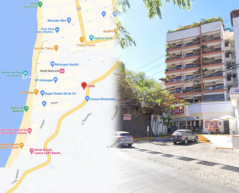 Mapa Oxxo