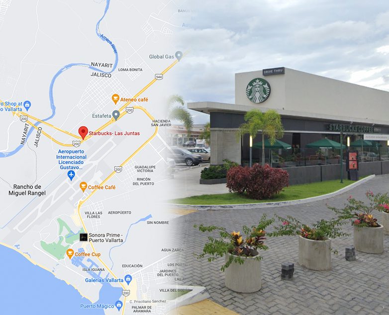 Mapa Starbucks Las Juntas