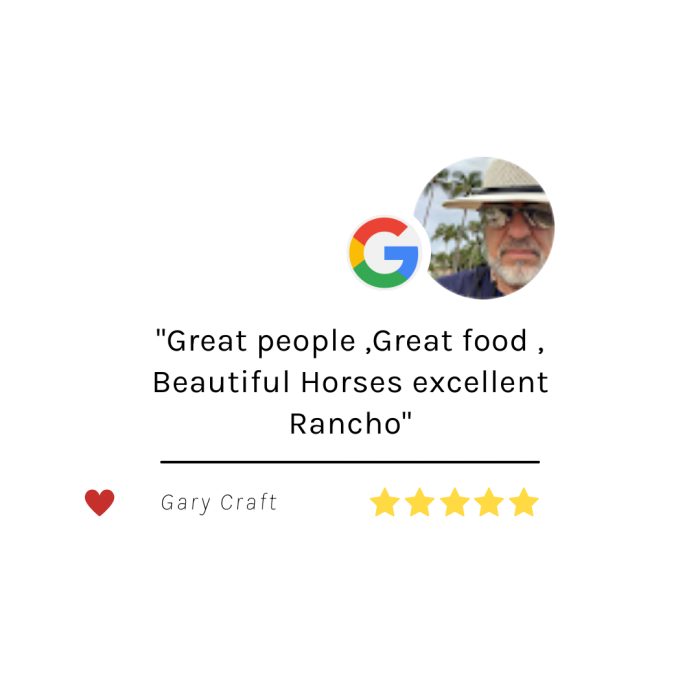 Google review of Rancho Capomo Tours #3